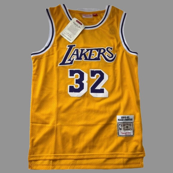 Mitchell & Ness Other - Magic Johnson Los Angeles Lakers Mitchell & Ness 1984-85 Hardwood Classic Jersey